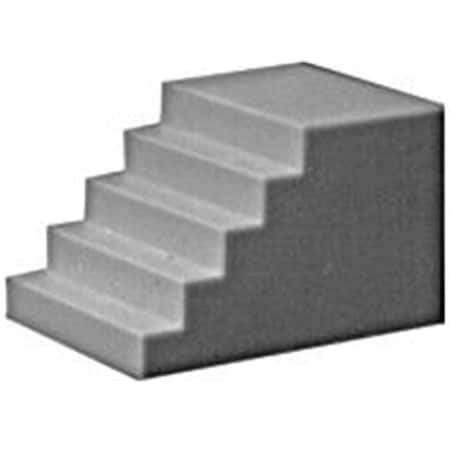 Pikestuff Pikestuff PKS1010 HO Scale Concrete Staircase - Pack of 3 PKS1010